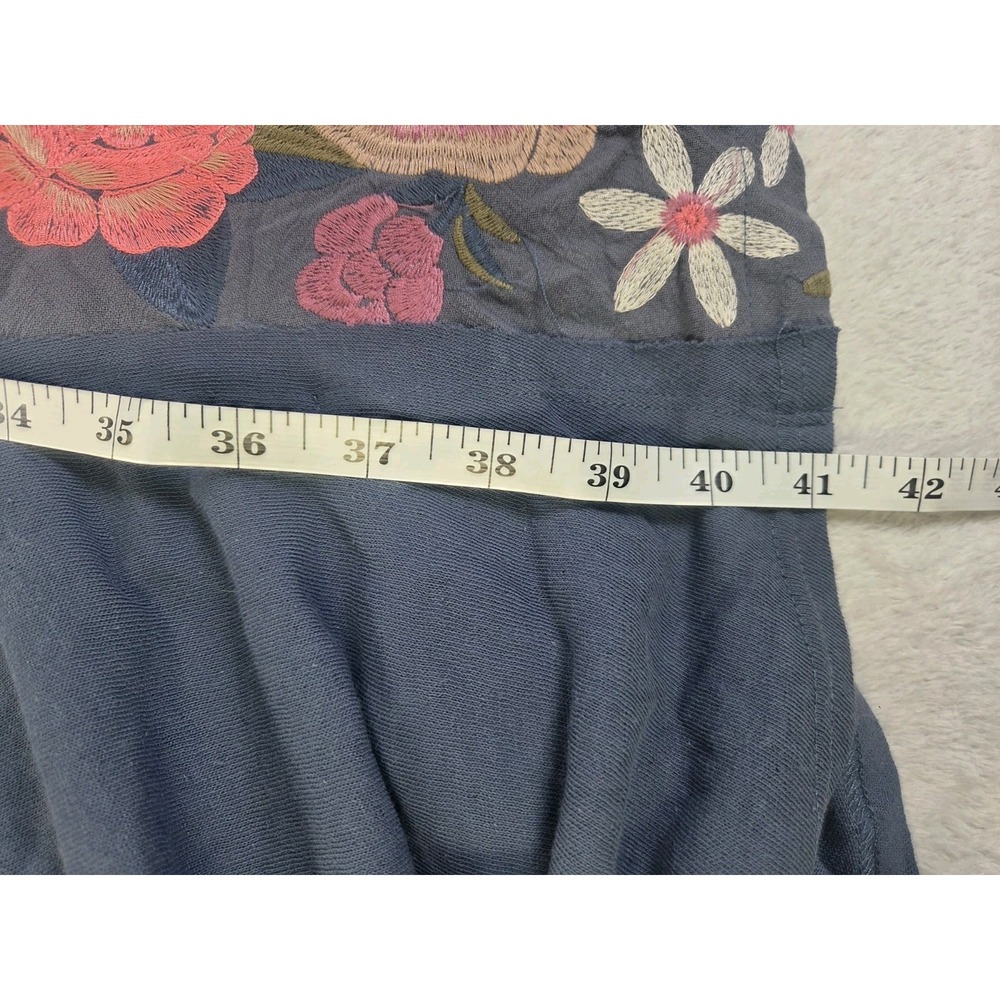 Savanna Jane Boho Embroidered Tunic Top 1X/2X Cottagecore Festival - Picture 7 of 9